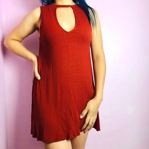scarlett / blood orange forever 21 dress